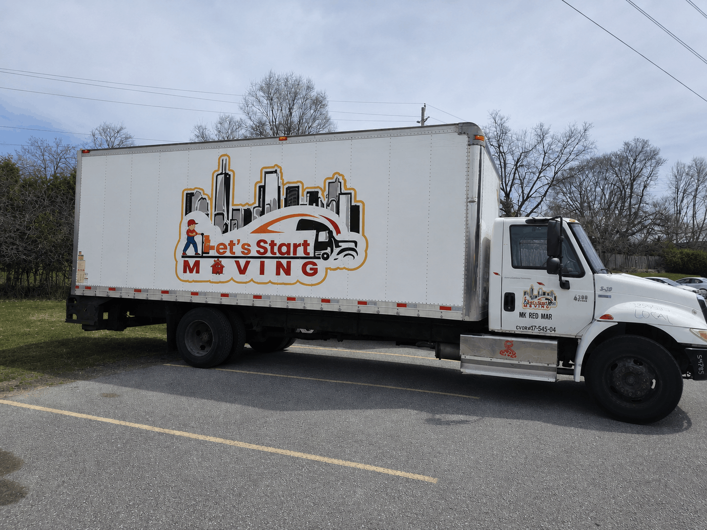 Let's Start Moving truck